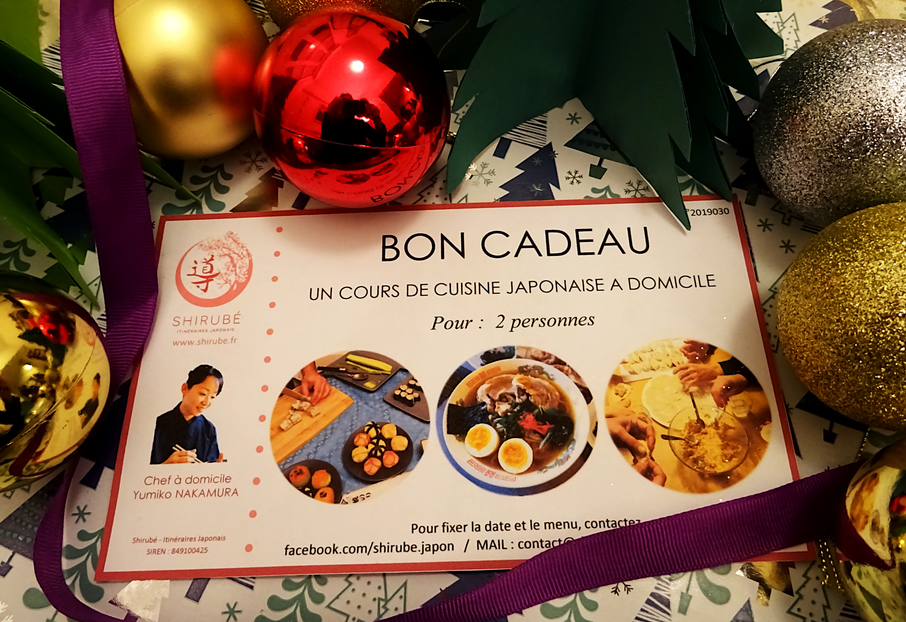 bon cadeau pour un cours de cuisine dans le Loiret